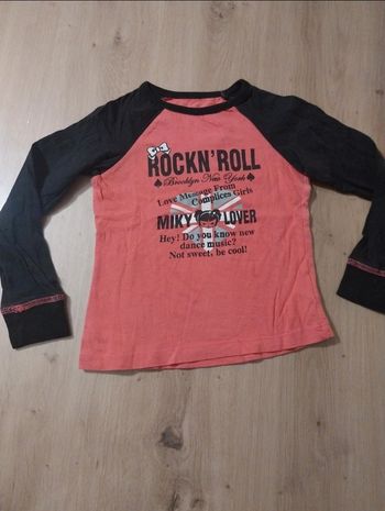 Tee-shirt manches longues 6 ans