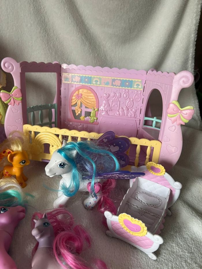 Grand lot My Little Pony vintage – Maison + accessoires + 23 poneys - photo numéro 5
