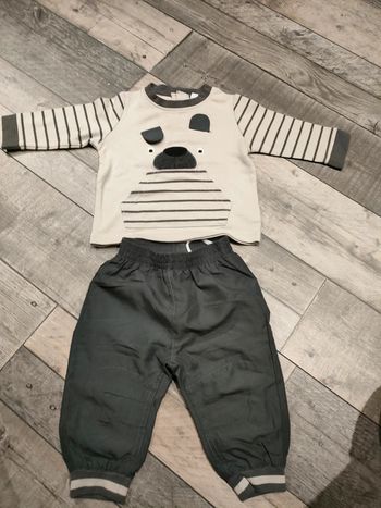 Ensemble garçon 6 mois