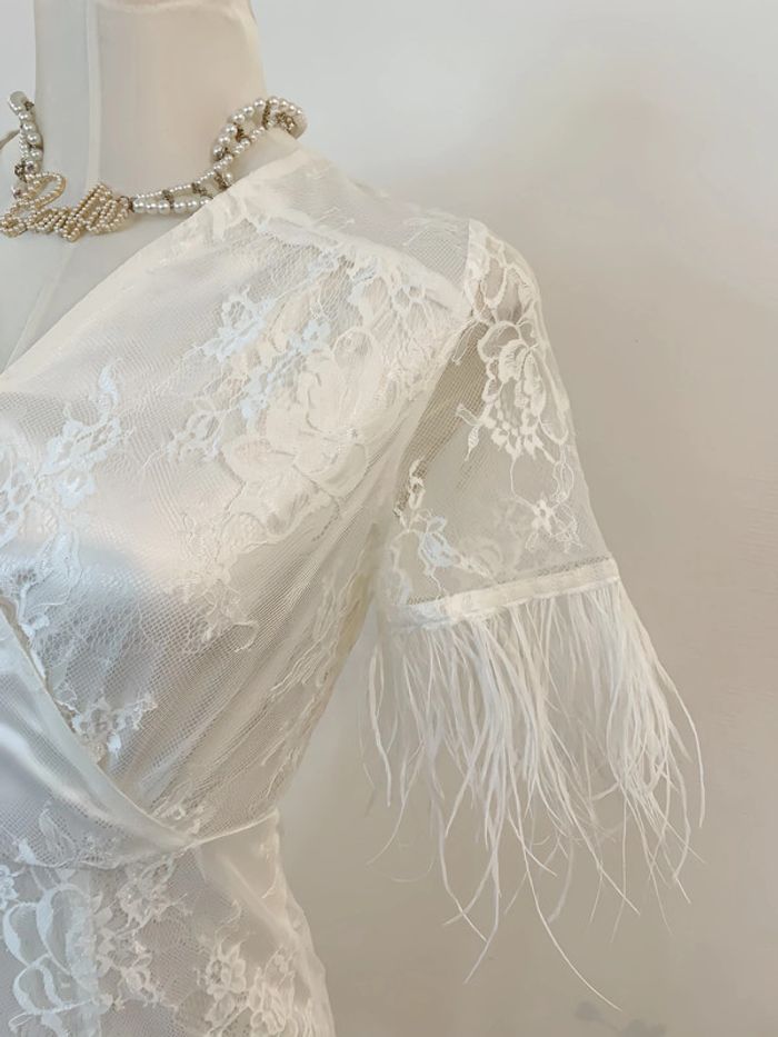 Dress Robe Chic White Elegant Princess - photo numéro 5