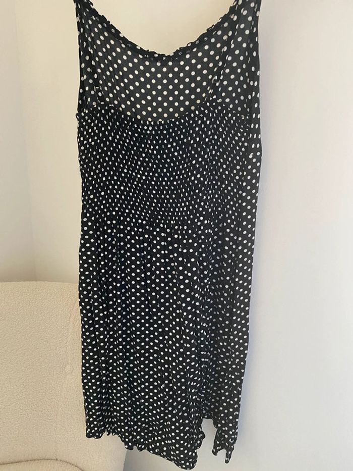 Robe à pois Noir Taille S - photo numéro 5