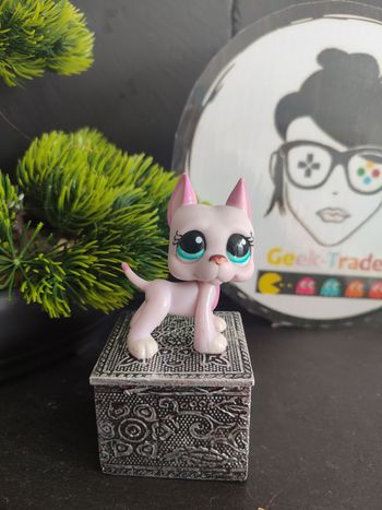 Littlest Petshop Pet Shop LPS Authentic  Authentique Dog Great Dane 1022 Danois