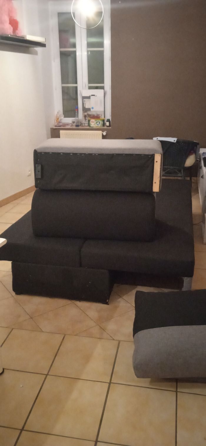 Canapé clic-clac pour deux personnes - photo numéro 4