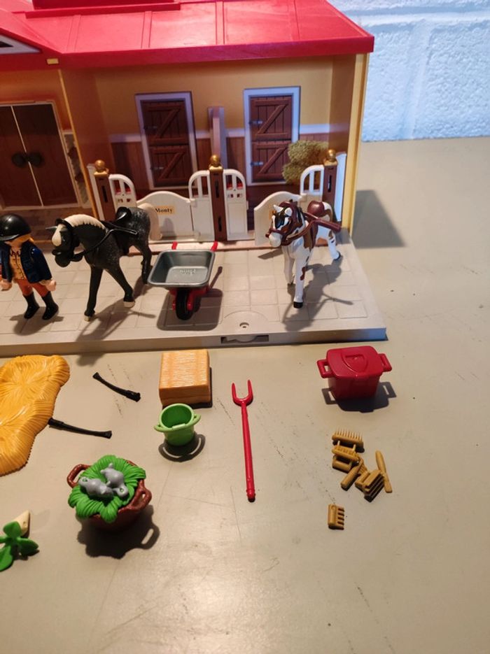 Écurie portable playmobil - photo numéro 3