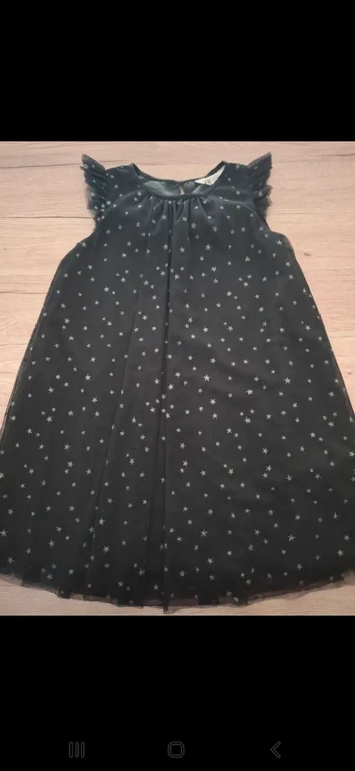 Robe h&m avec gilet kiabi noir 8 ans - photo numéro 2