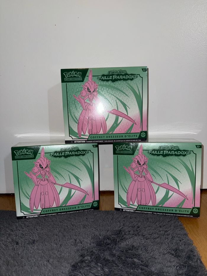 ETB Faille Paradoxe Ev 4.0 Pokémon
