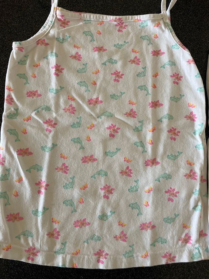 2 débardeurs sous vêtement fille 6 ans DPAM - photo numéro 5