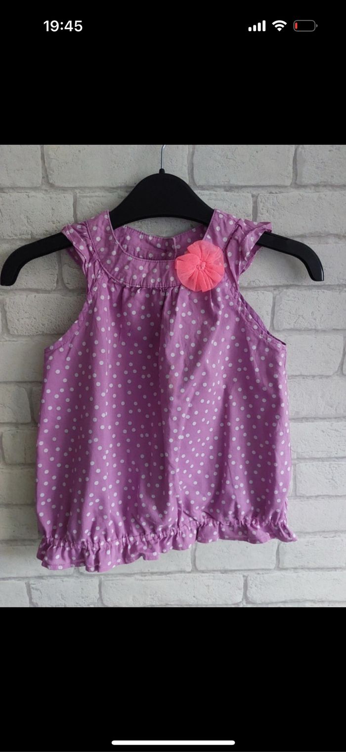 Blouse 100% coton Gymboree taille 5 ans