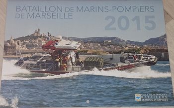 Calendrier Marins-Pompiers de Marseille 2015 - BMPM Collection