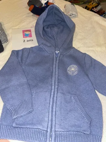 Gilet bout’ chou 2 ans