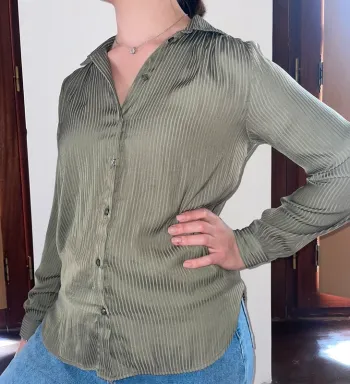 chemise kaki