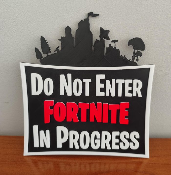 Plaque décorative Fortnite