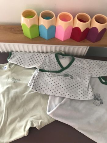 Lot 3 pièces pyjamas petit bateau 12 mois