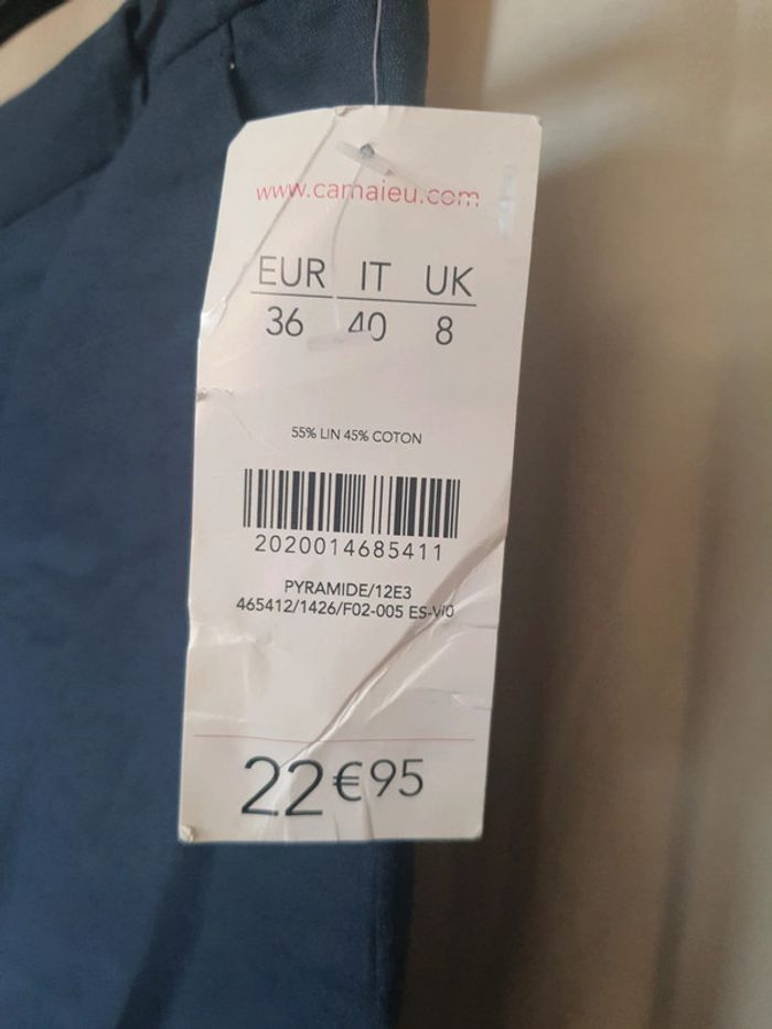 Pantalon bleu - photo numéro 3