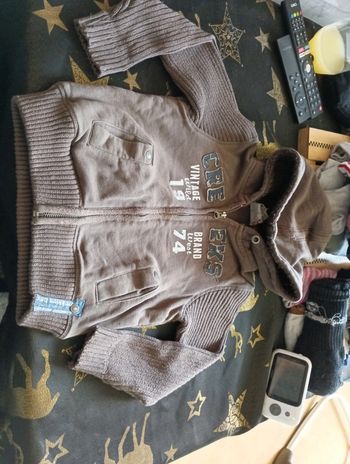 Veste gilet zippé Creeks garçon 4 ans