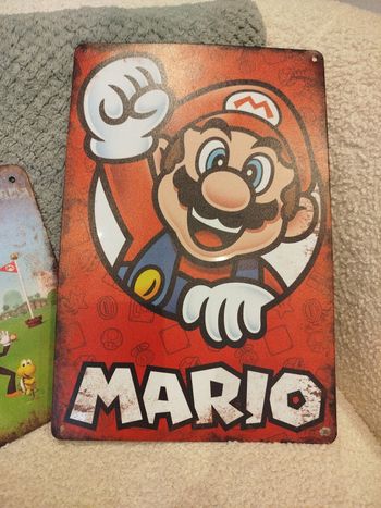 Plaques Super Mario 