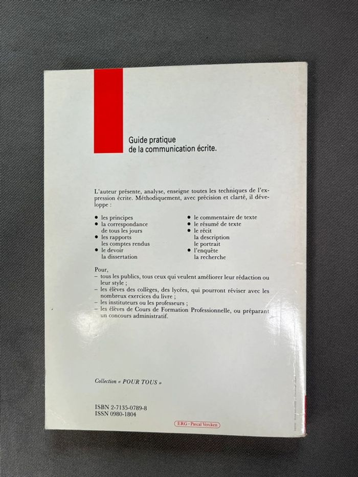 Guide pratique de la communication écrite - photo numéro 2