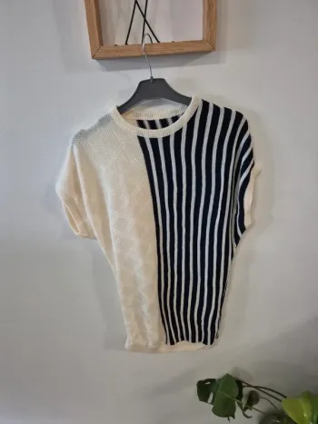 Pull manches courtes