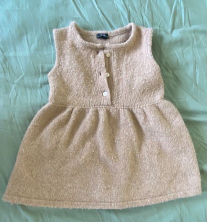 Robe 9 mois beige