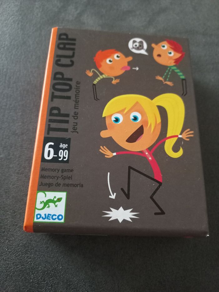Jeu tip top clap djeco