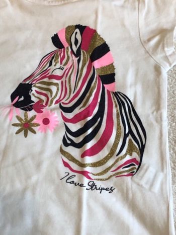 T-shirt zèbre