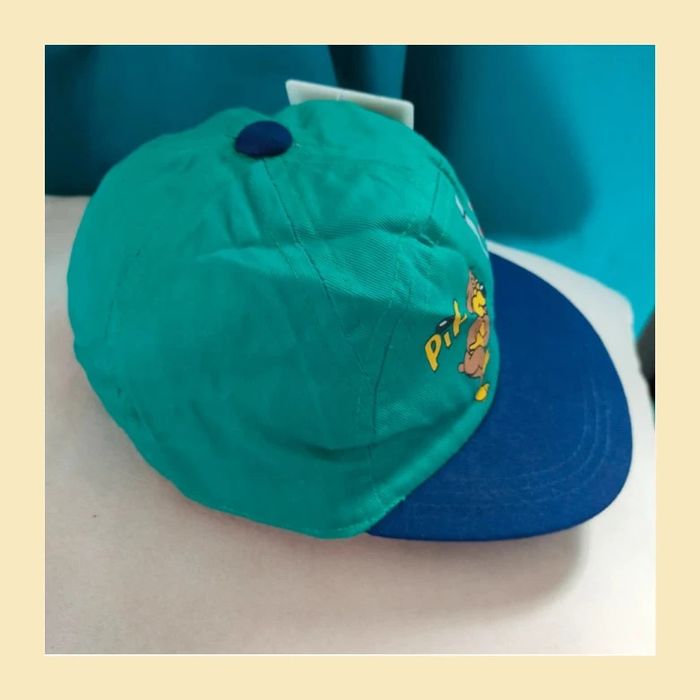 Casquette verte vintage – Pif & Hercule – Taille 49 cm - photo numéro 2