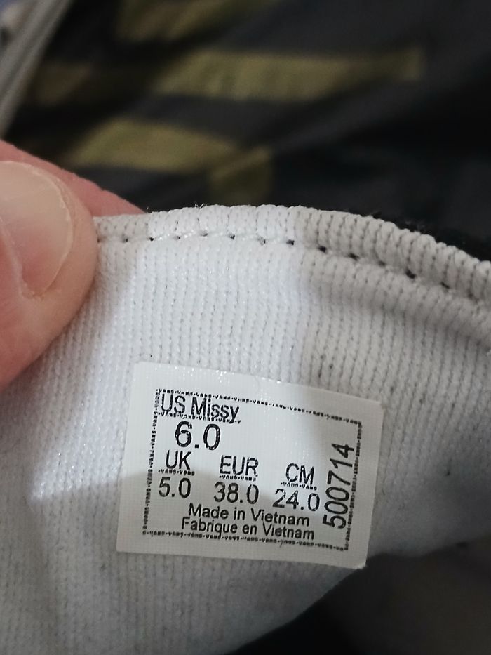 Baskets à scratch VANS pointure 38 - photo numéro 10