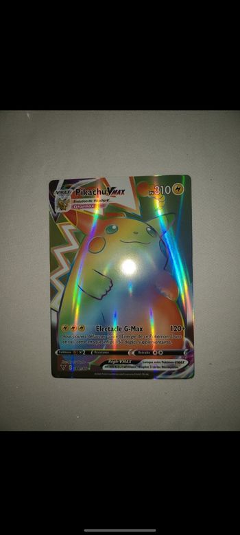Carte pokemon jumbo 21x15cm