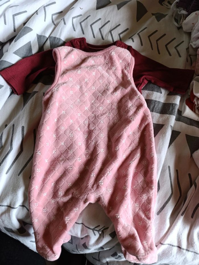 Pyjama 2 pièces en velours - photo numéro 2
