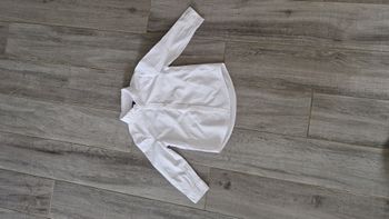 Chemise blanche manches longues, taille 4 ans