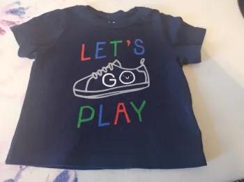 T-shirt Gap marine 6-12 mois