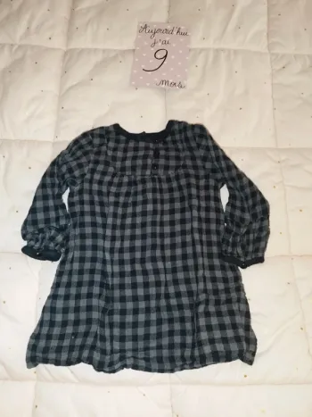 Robe carreaux