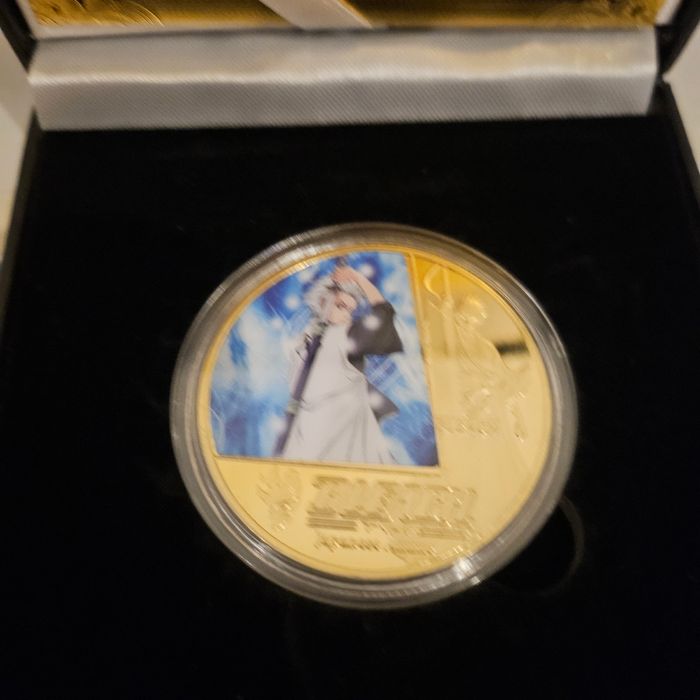 Pièce bleach plaqué or avec certificat - photo numéro 2