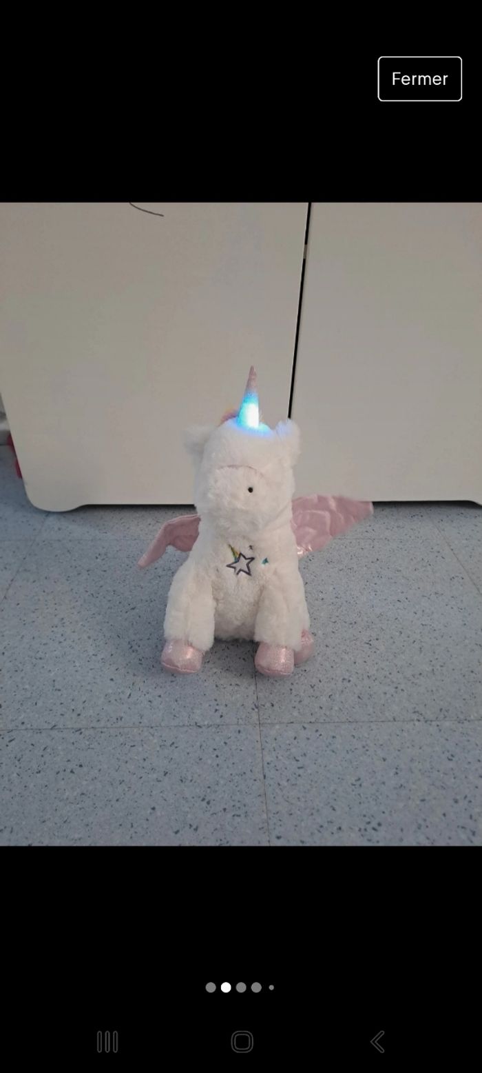 Peluche licorne - photo numéro 3