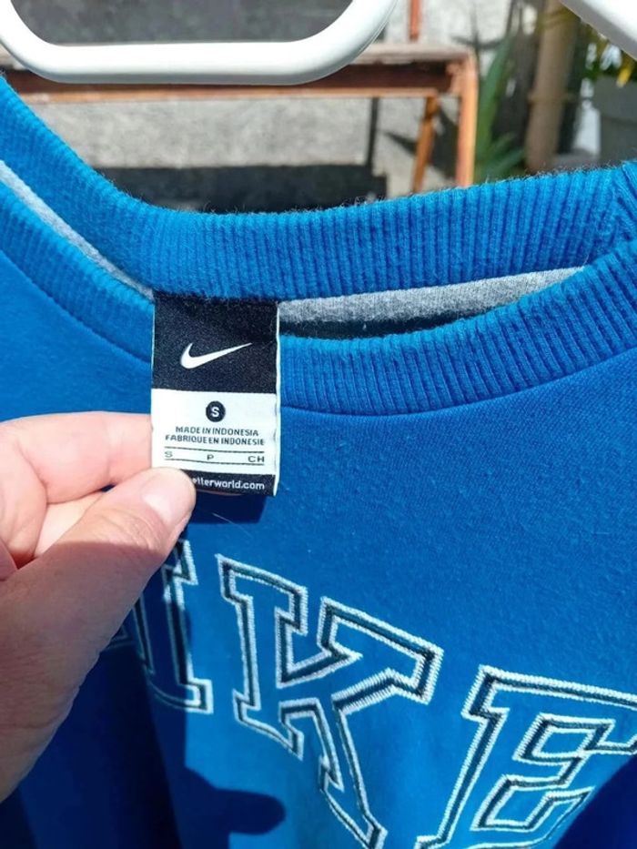 Sweat bleu Nike S - photo numéro 4