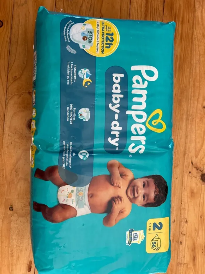 Couches pampers taille 2 - photo numéro 3