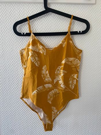 Bodie bretelles jaune moutarde H&M S