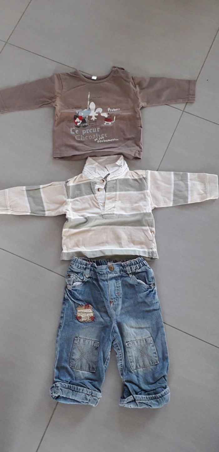Tenue garçon 3 pièces 9 mois