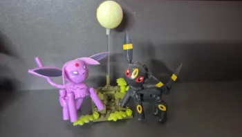 Pokémon Noctali et Mentali