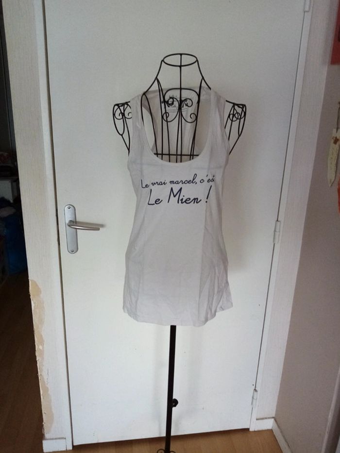 Joli débardeur avec écriture marrante - photo numéro 4