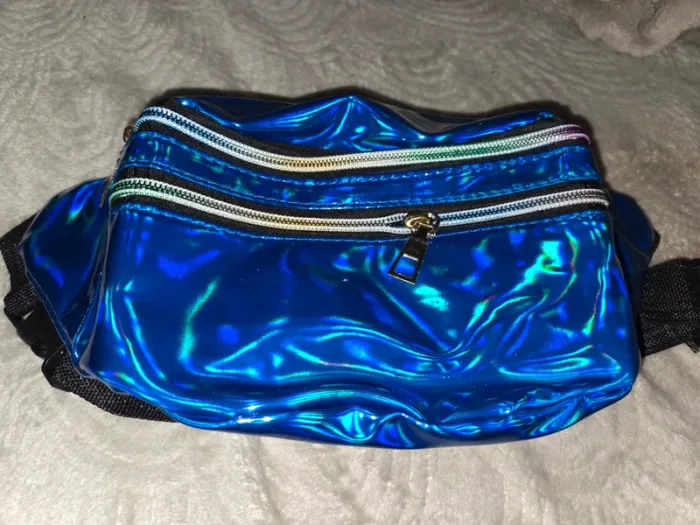 Sac banane bleu neuf