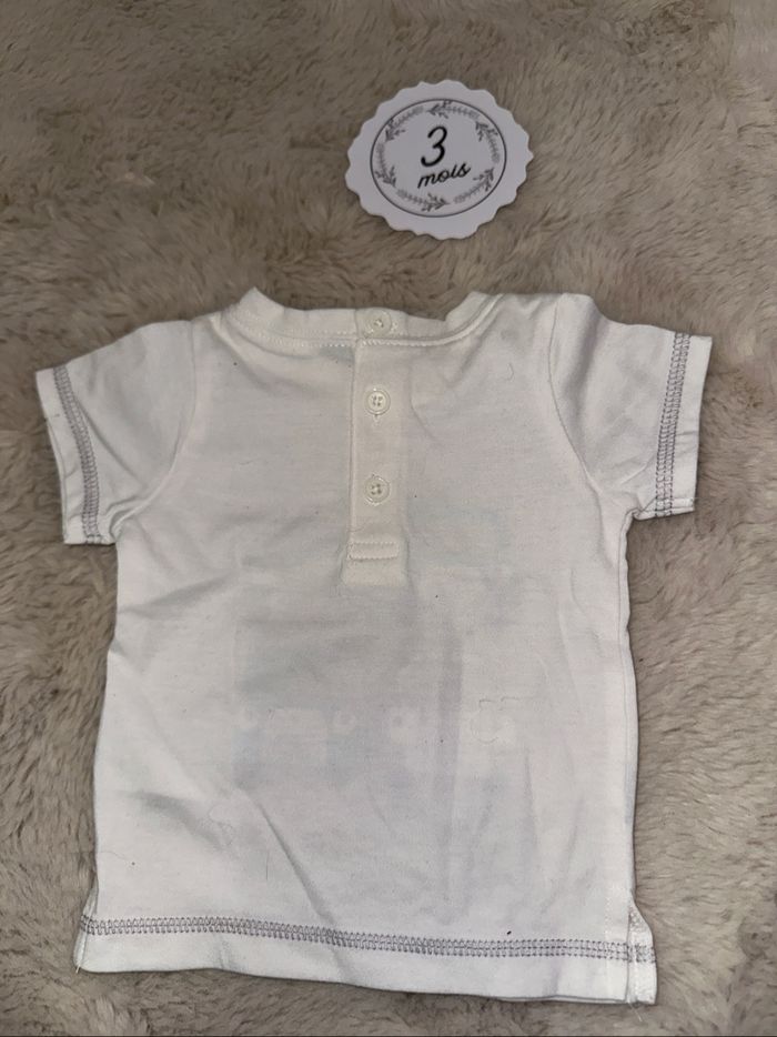 T shirt 3 mois bébé - photo numéro 3