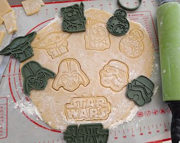 Lot de 6 emporte-pièces Star Wars – Pâtisserie geek et créative