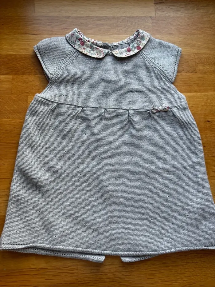 Jolie robe Cyrillus 12 mois fille