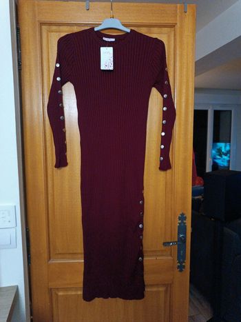 Robe longue proche du corps étirable neuve