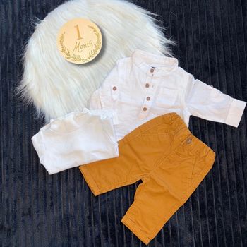 Ensemble bébé garçon 1 mois