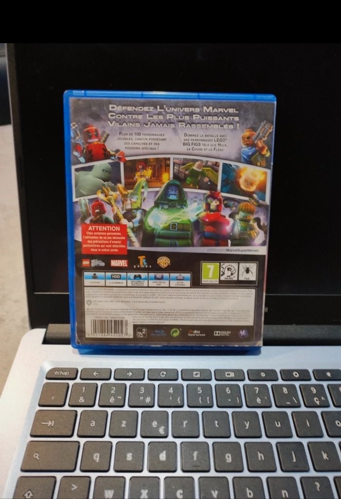 Jeu ps4 marvel super herdes - photo numéro 2