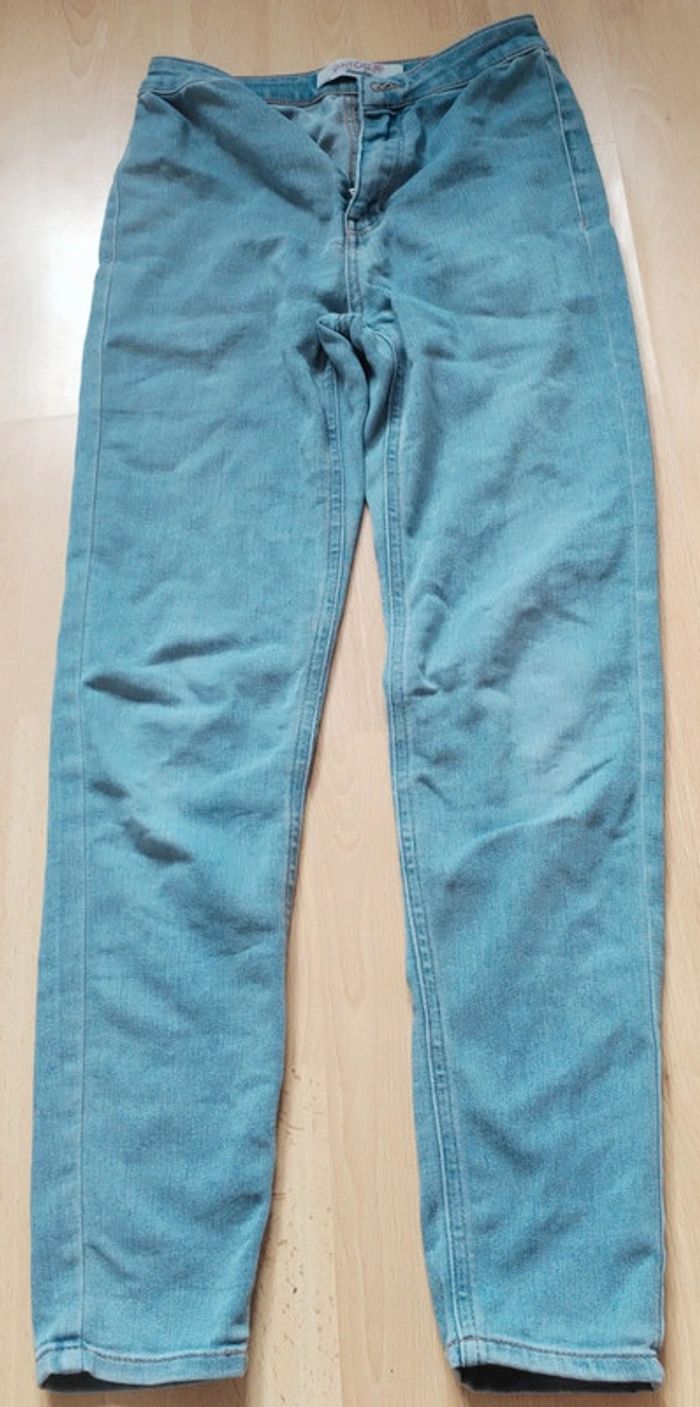 Jeans skinny taille haute