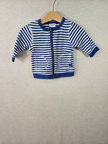 Gilet à  zippé tape à l'œil 3 mois