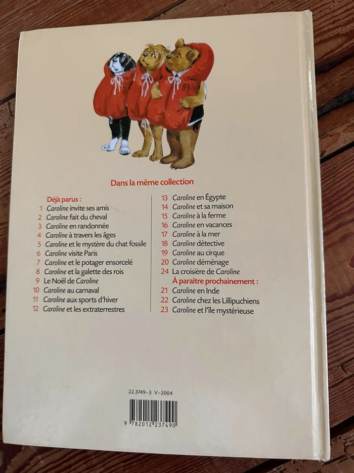 Livre la croisière de Caroline gilet sauvetage cigogne bd Pierre Probst - photo numéro 2